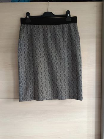 Jupe noire et grise S