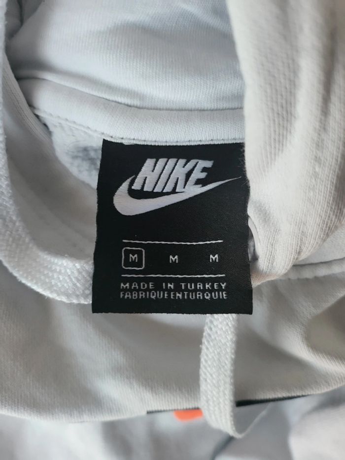 Sweat à capuche Nike Paris – Blanc – Taille M – Style urbain - photo numéro 4