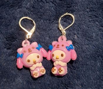 Boucles d'oreilles Kuromi