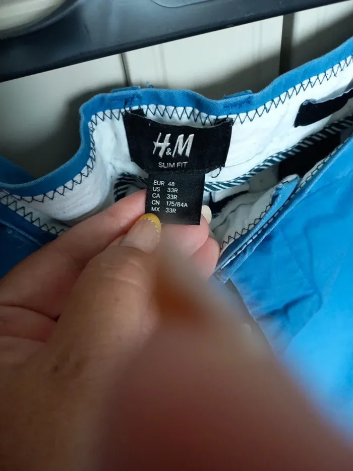 Pantalon homme 🚹 bleu - photo numéro 3