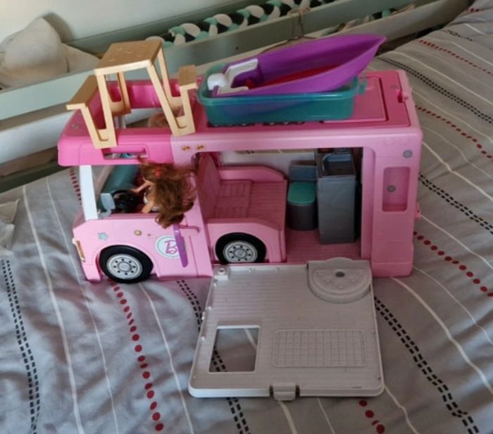 Camping car barbie