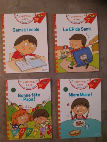 Lot de 4 livres "Sami et Julie" - Début de CP