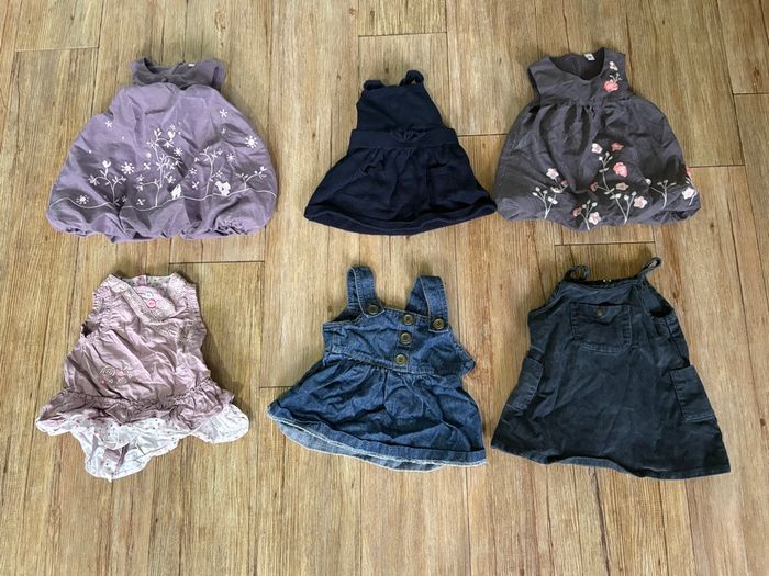 Lot 6 robes 3 mois