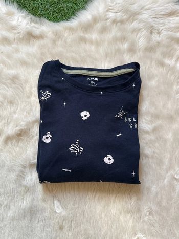 T-shirt garçon squelettes 8 ans