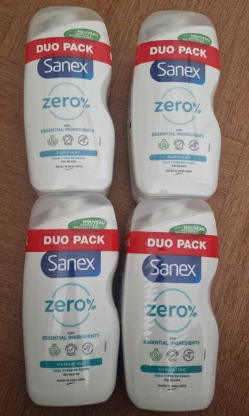 Gel douche sanex