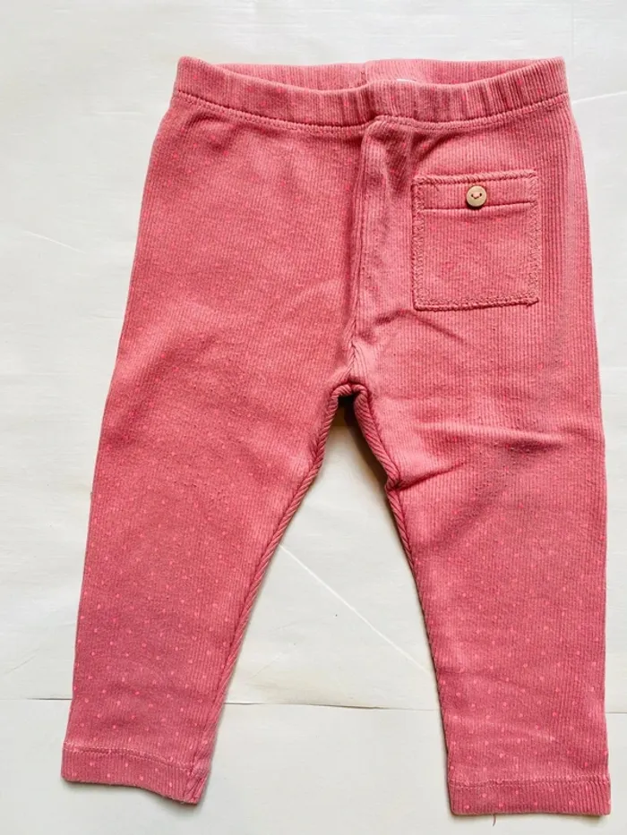 Lot 8 leggings fille 9 mois - photo numéro 9