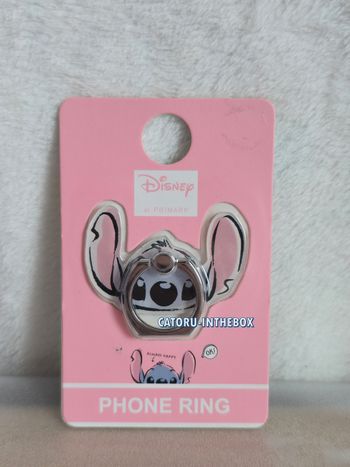 Anneau de téléphone / Phone Ring Disney Stitch