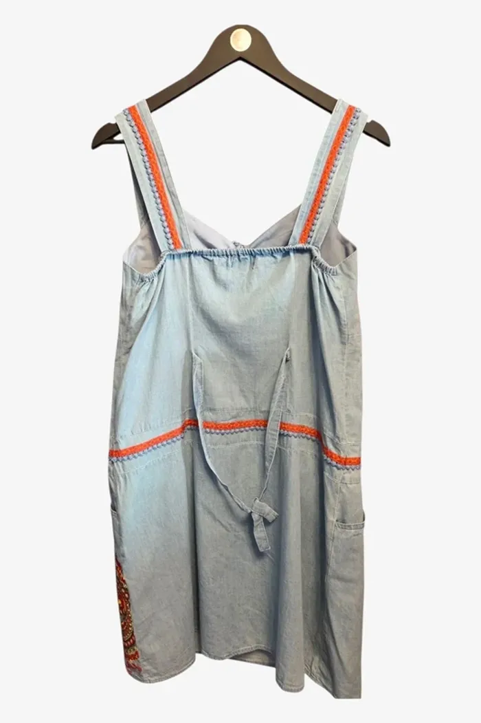 Jolie robe d'été en jean léger T42 Coline - photo numéro 7