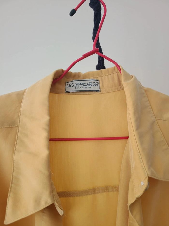 Chemise jaune pastel • taille 42/44 - photo numéro 2
