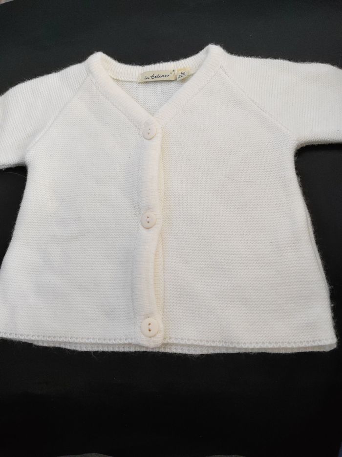 Gilet chaud 1 mois ( in extenso)