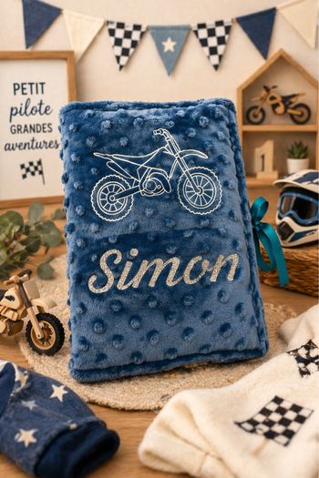 Protège carnet de santé moto cross 