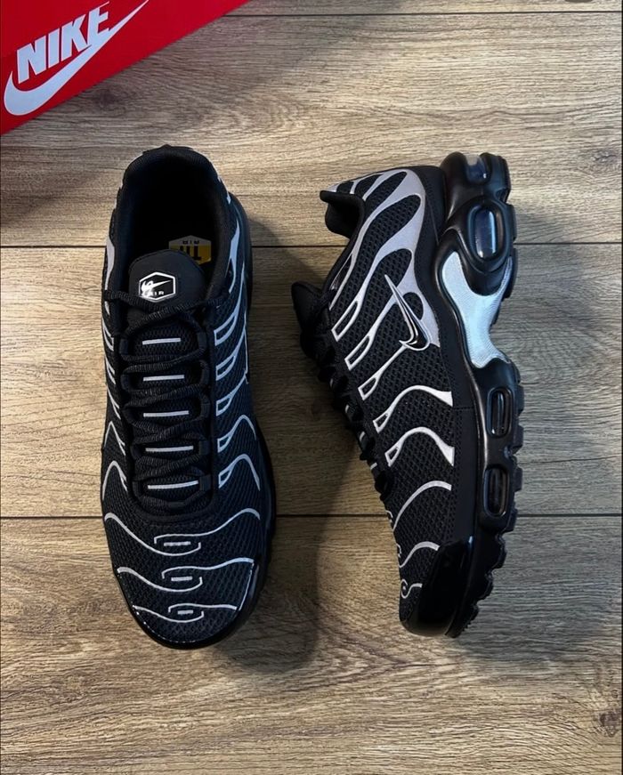 Nike tn noir gris chrome 45 - photo numéro 5