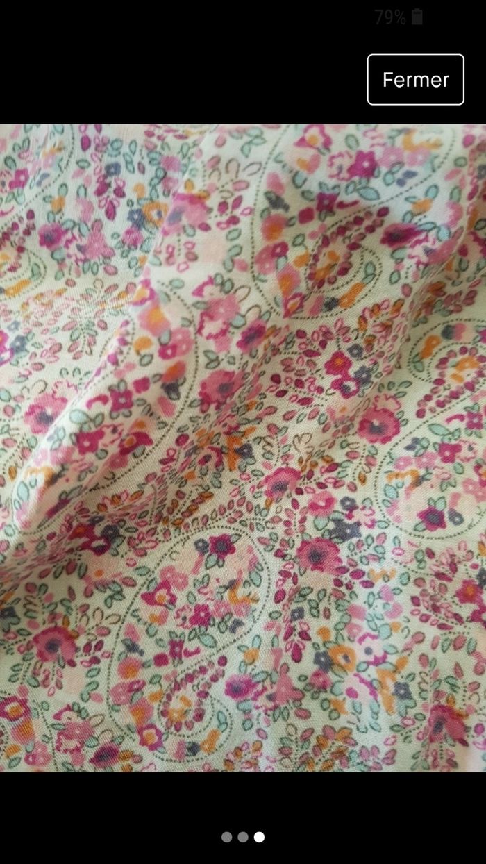 Robe légère fleurs 4ans - photo numéro 3