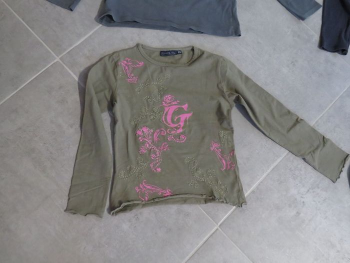 6 T-shirt fille manche Longue 10 ans - photo numéro 5