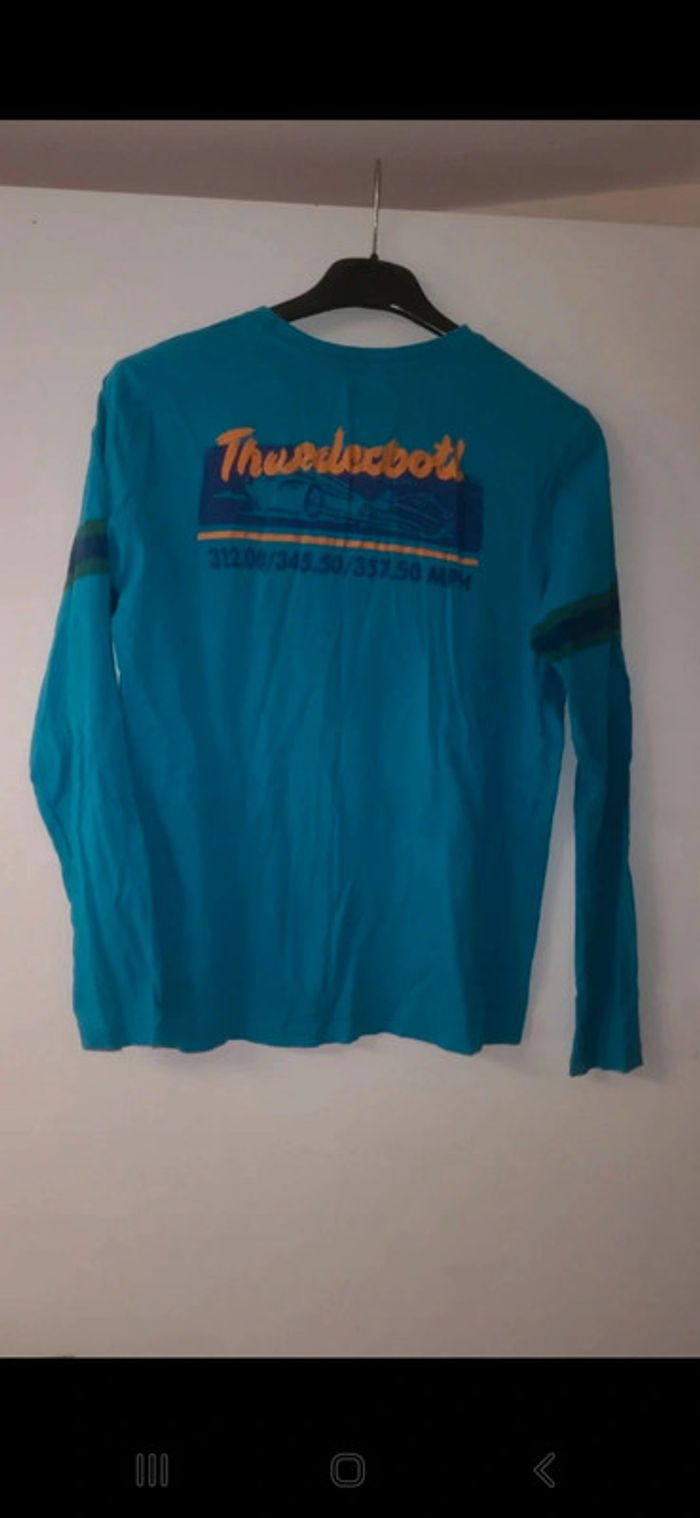 Tee-shirt manche longue garçon 13/14 ans - photo numéro 3