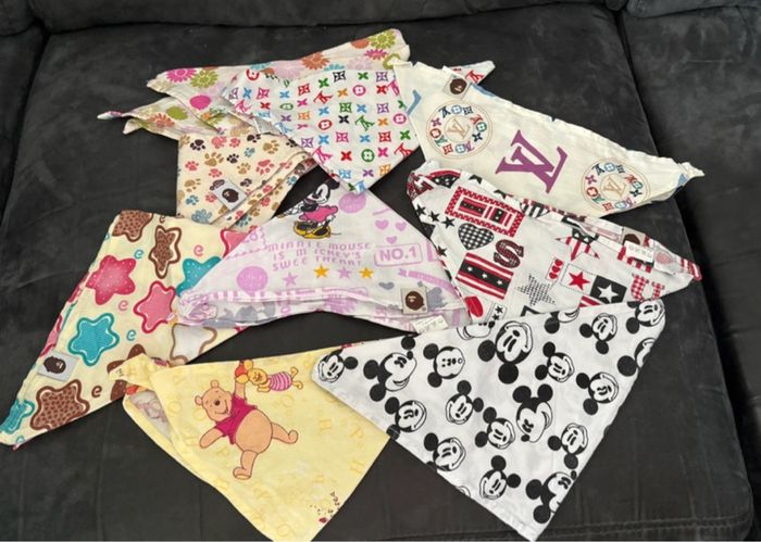 9 Bandanas filles idéale anti taches vêtements