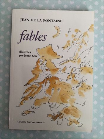 Livre Jean De La Fontaine Fables