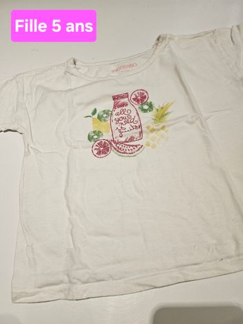 T-shirt 5 ans
