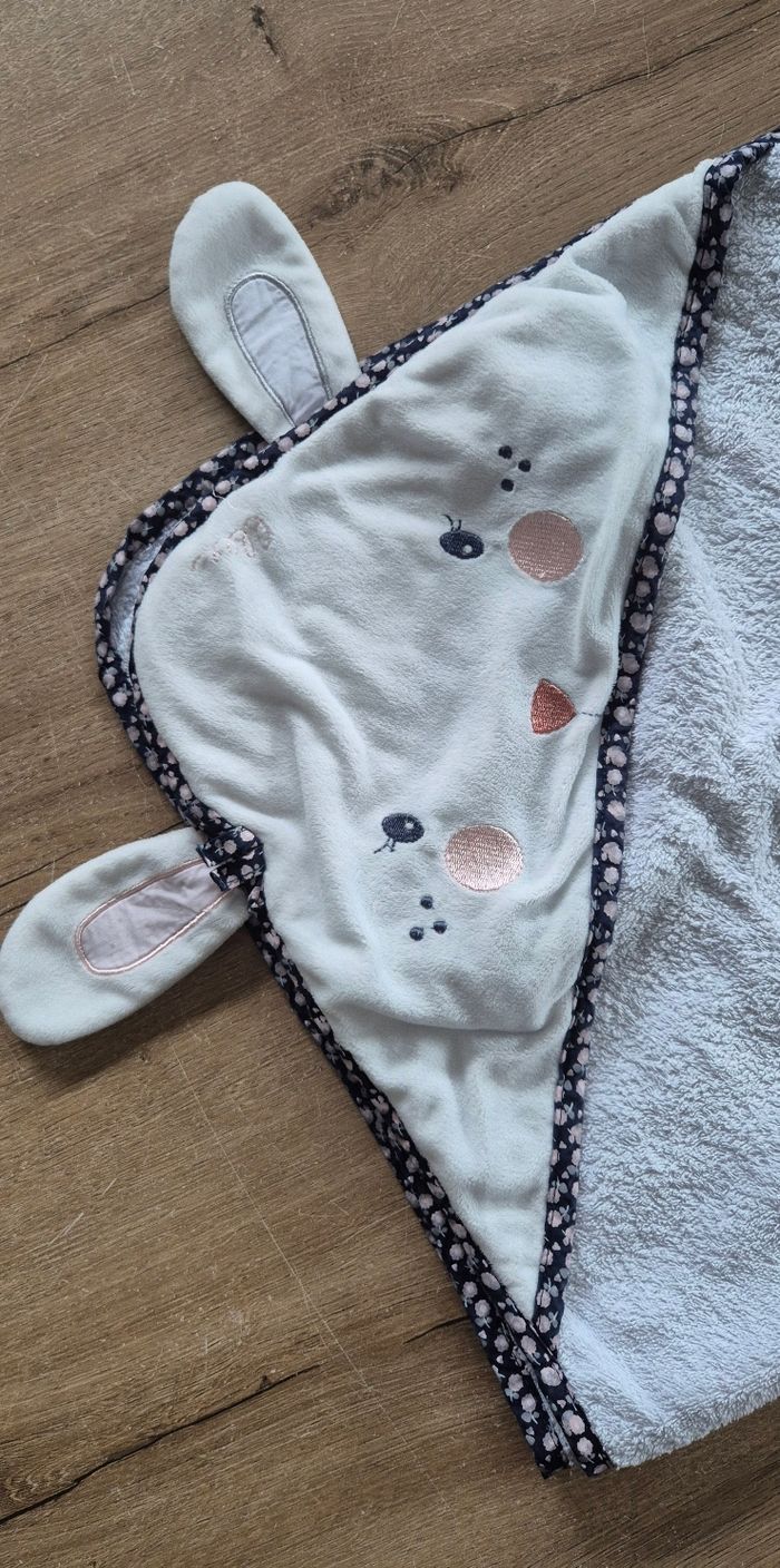 Cape de bain et gant de toilette Sauthon - photo numéro 3