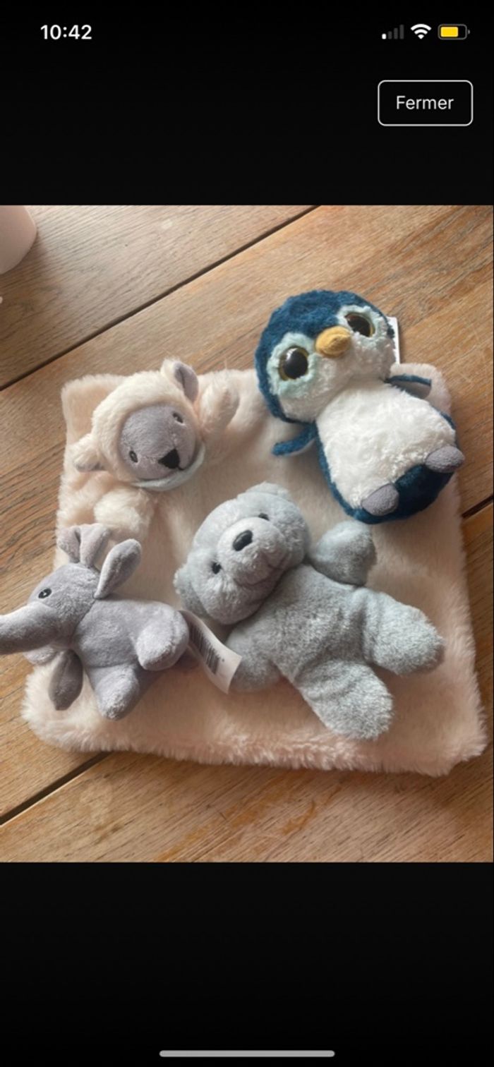 Lot peluche