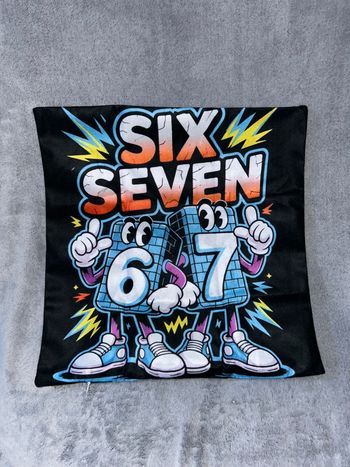 Housse de coussin 67 six seven 
