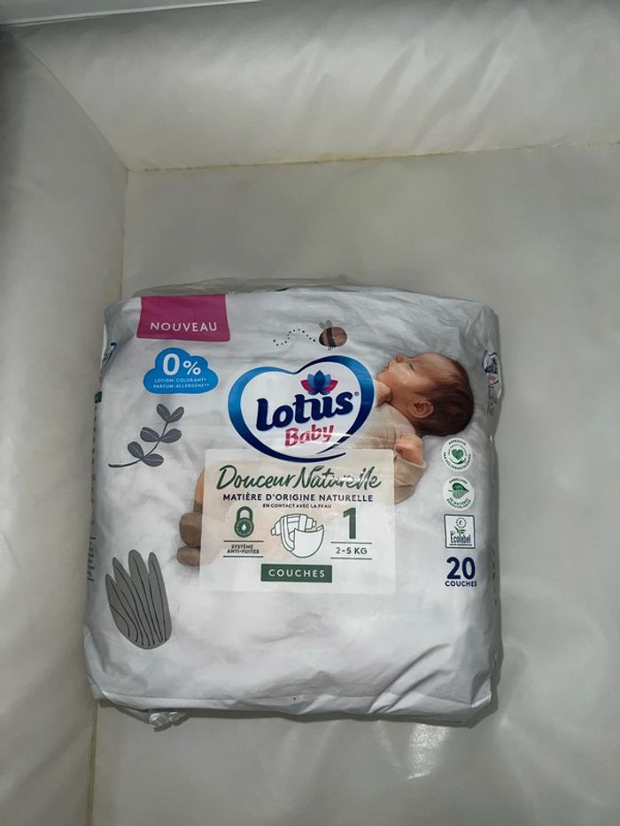 Couche lotus taille 1