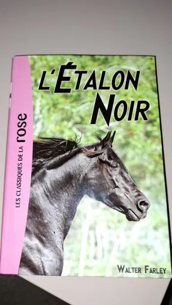 Livre l Etalon Noir, bibliothèque rose