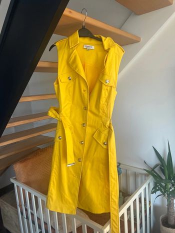 Robe jaune Morgan