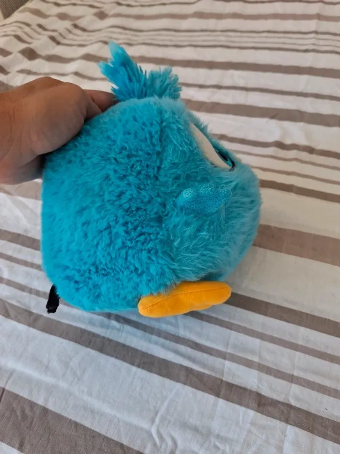 Peluche bleu angry birds oiseau bleu - photo numéro 6
