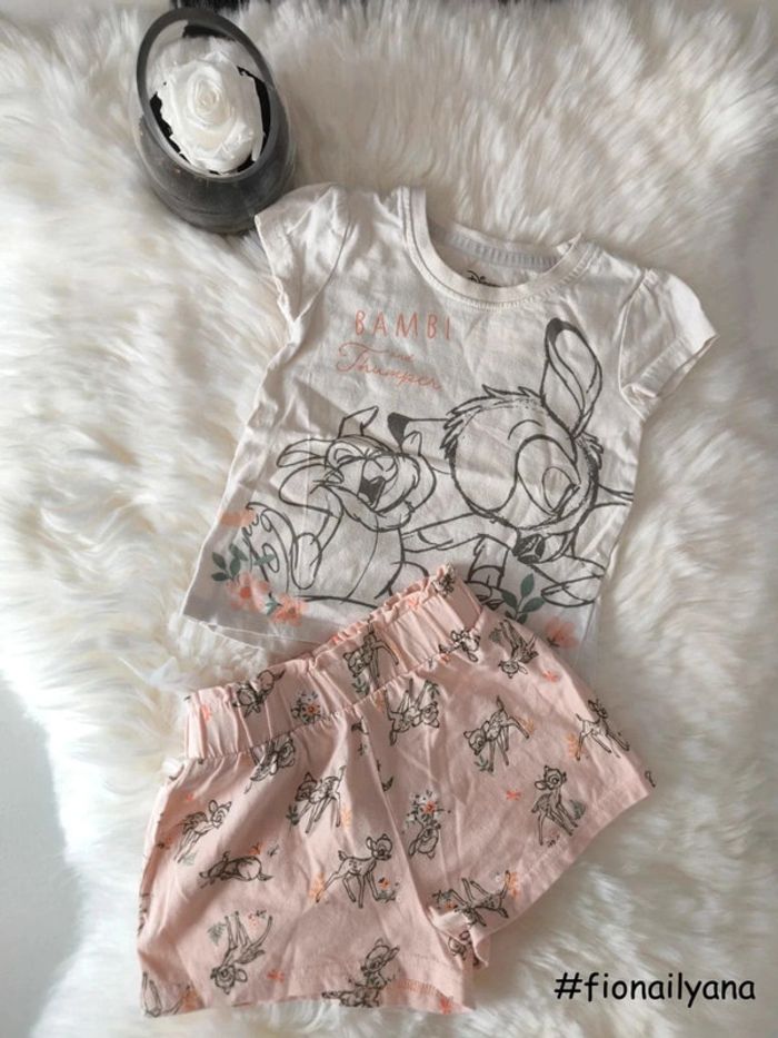 🌸 Superbe ensemble Bambi 18 mois 🌸