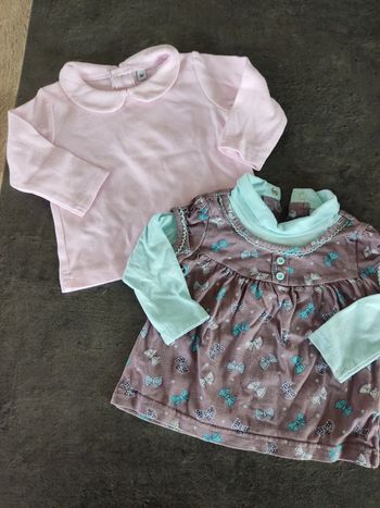 Lot de 2 t-shirt manches longues