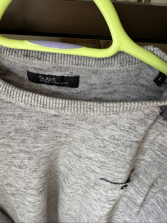Pull col rond - Taille L - photo numéro 3