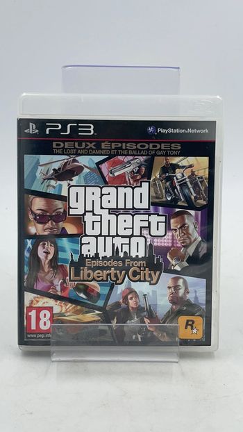 Jeu vidéo Grand Theft Auto Episode From Liberty City sur console PlayStation 3