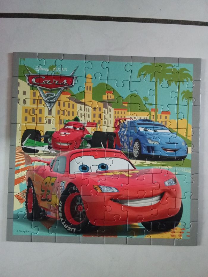 4 puzzles Cars 2 (5 ans  et +) - photo numéro 3