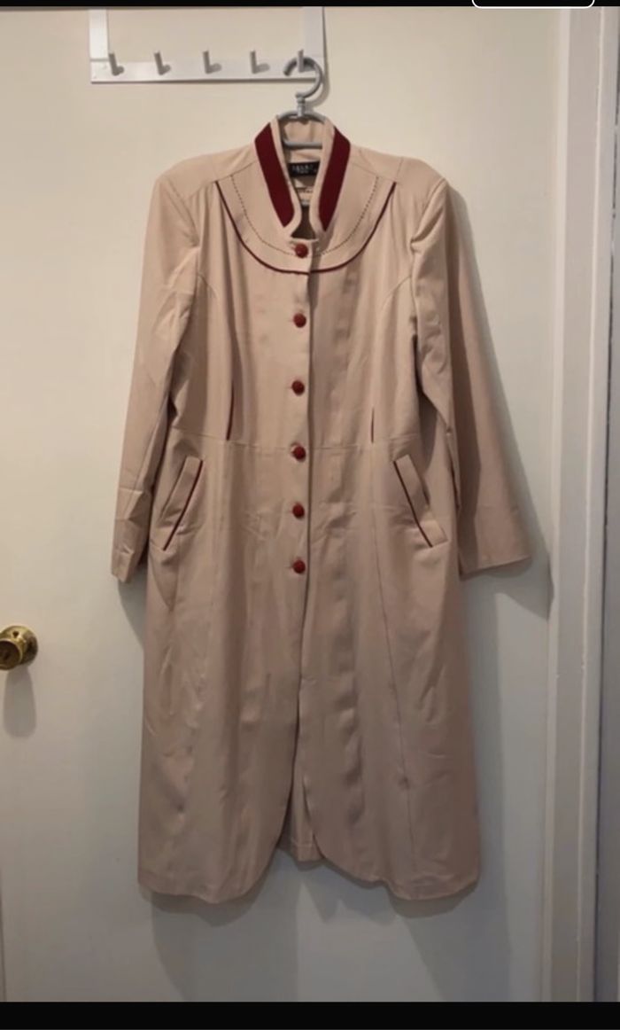 Ensemble tailleur femme veste longue + jupe - photo numéro 3