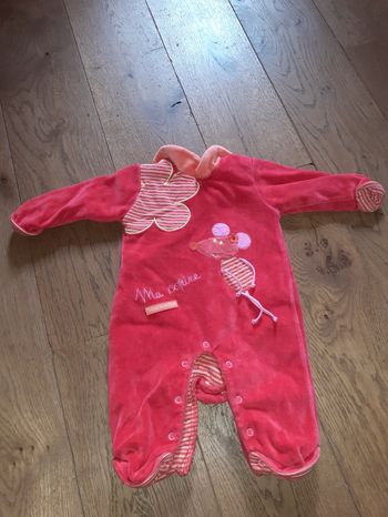 Combinaison surpyjama rouge 6 mois