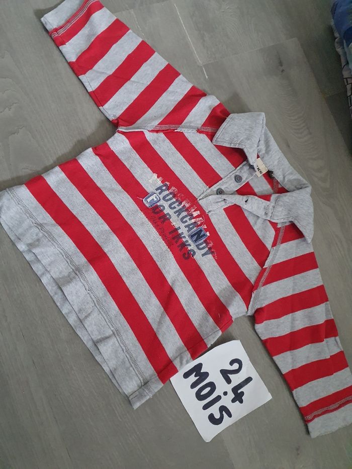 Maillot t-shirt polo 23mois garçon