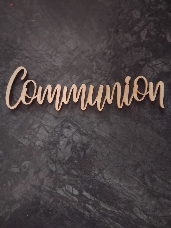 Décoration de table duo communion - photo numéro 2