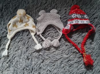Lot 3 bonnets pour chien ou chat taille XS-S