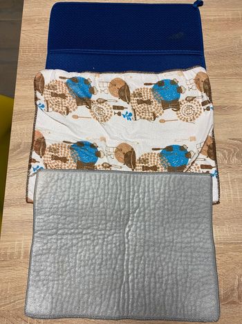 Tapis absorbant vaisselle sur évier