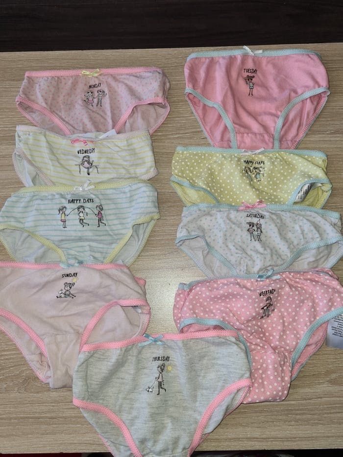 lot de 9 culottes Primark