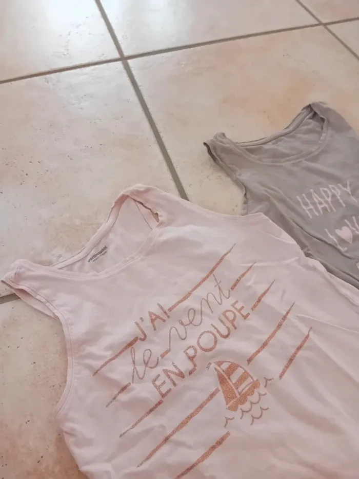 Lot de 2 débardeurs - photo numéro 2