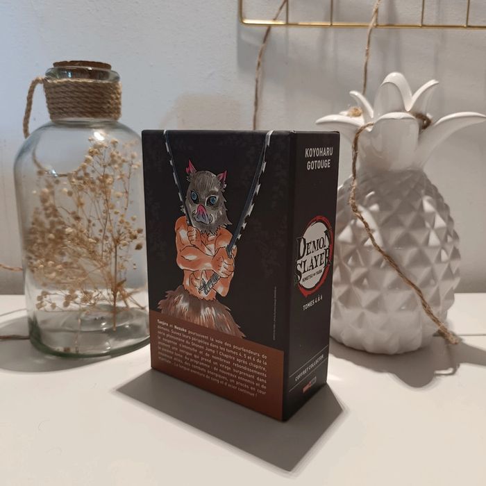 Manga démon slayer coffret collector starter 4 à 6 ( 2020 ) - photo numéro 2