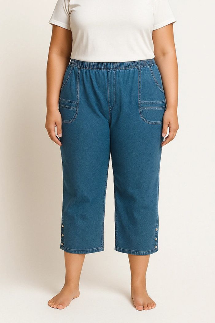 Pantacourt en jean's taille 44