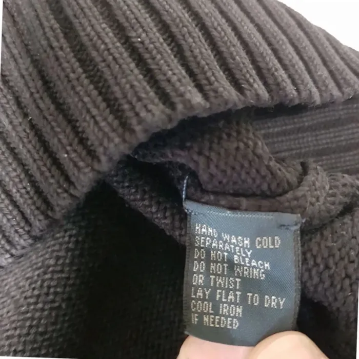 Pull Camionneur half demi zip Ralph Lauren XL Noir - photo numéro 10
