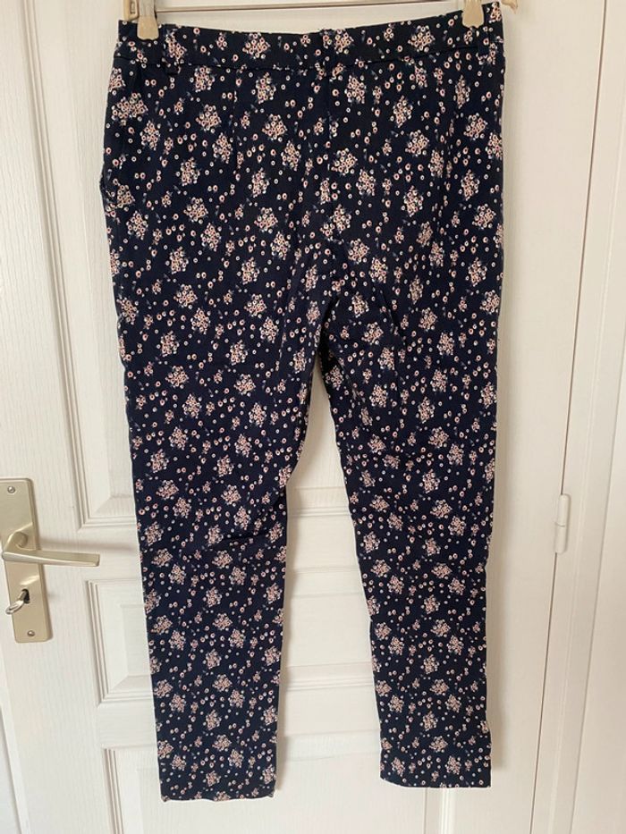 Pantalon fleuris droit - photo numéro 5