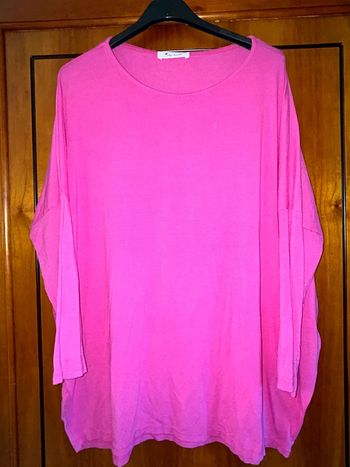 Pull rose taille unique