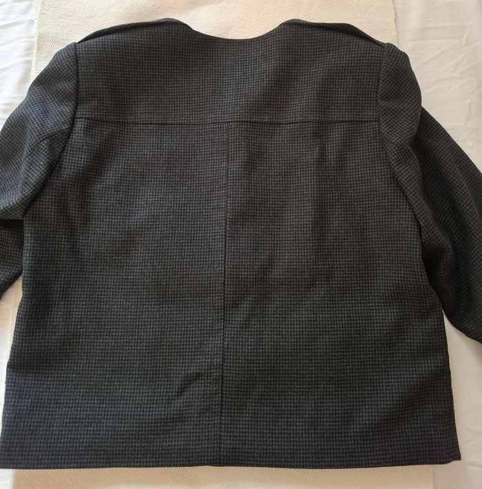 Veste femme gris foncé, 38, CAROLL, en très bon état - photo numéro 4