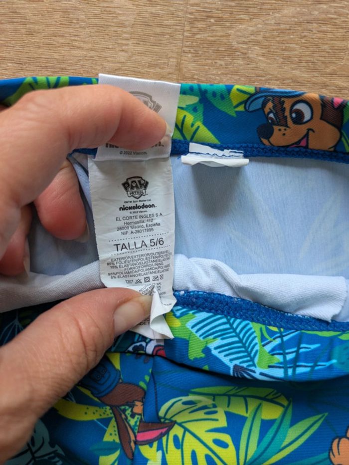 Maillot de bain 5 ans Paw Patrol - photo numéro 2