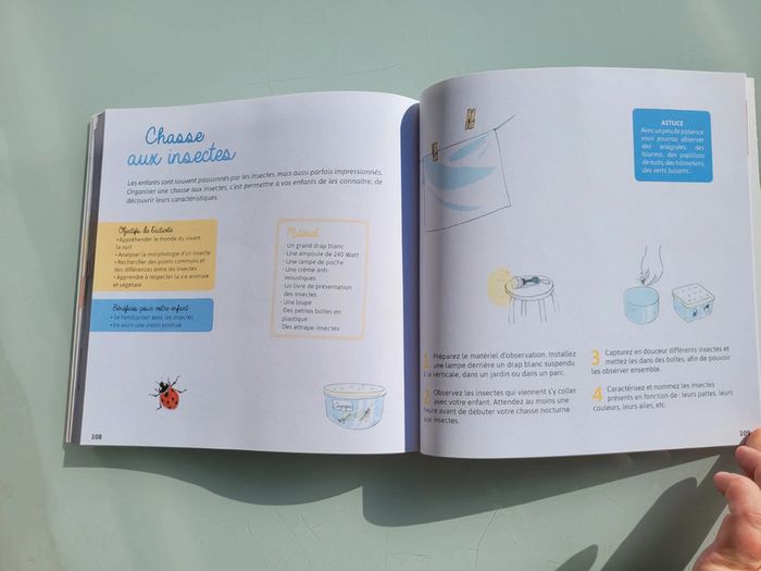 Livre les 5 Sens, 50 activités Montessori pour découvrir le monde autrement (54) - photo numéro 17